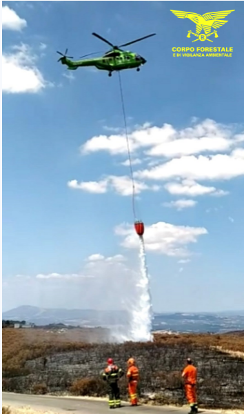 Sardegna, domenica di luglio di fuoco: da Villasalto a Gesico nella morsa di ben venti incendi
