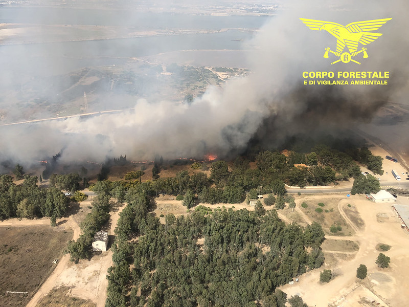 In trappola il piromane di Assemini e Decimomannu: arrestato il presunto autore di due incendi