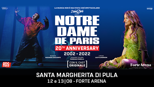Notre Dame de Paris alla Forte Arena
