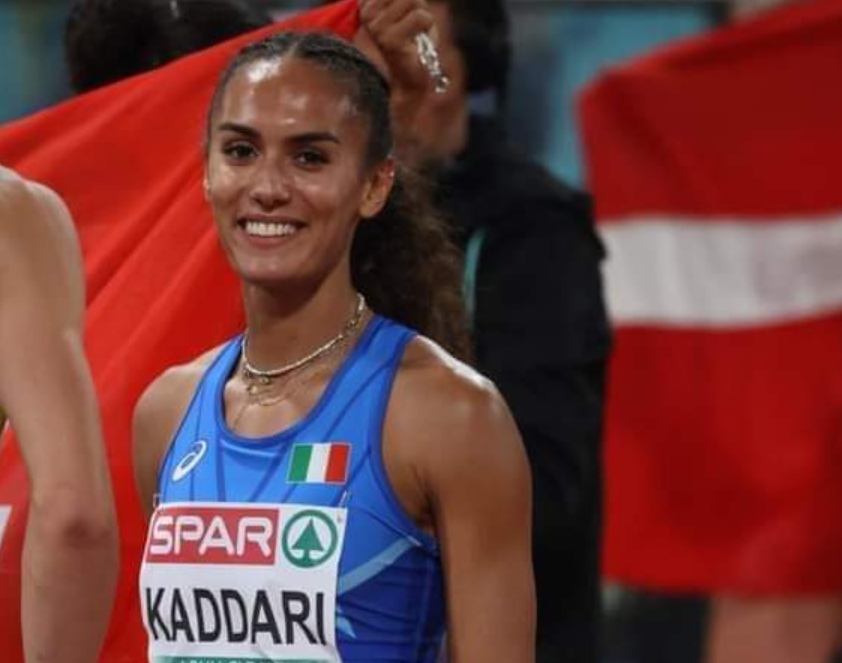Super Dalia Kaddari, medaglia di bronzo nella staffetta 4×100 agli europei