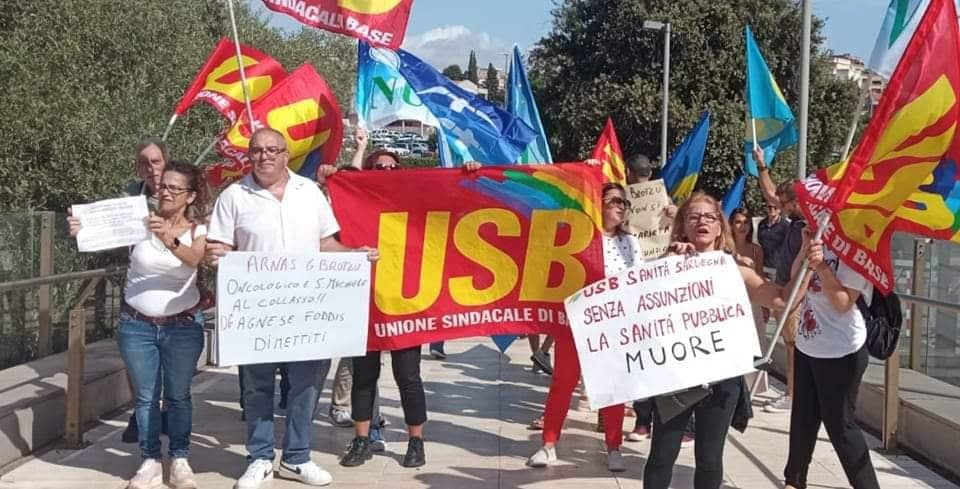 Brotzu, ancora alta tensione: “No alle assurde proroghe di un mese dei contratti di infermieri e Oss”