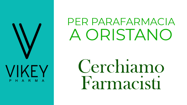 Lavoro, la parafarmacia Vikey Pharma di Oristano è alla ricerca di personale