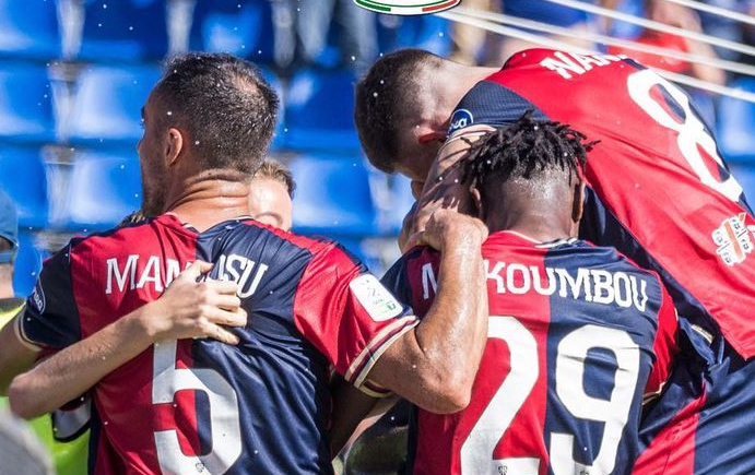 Super Luvumbo e Deiola, il Cagliari torna a vincere: Brescia battuto 2-1
