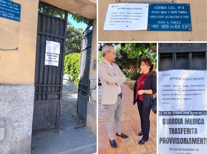 Chiude la guardia medica di Pirri, cittadini in rivolta: “Sede trasferita in via Romagna e disagi per gli anziani”