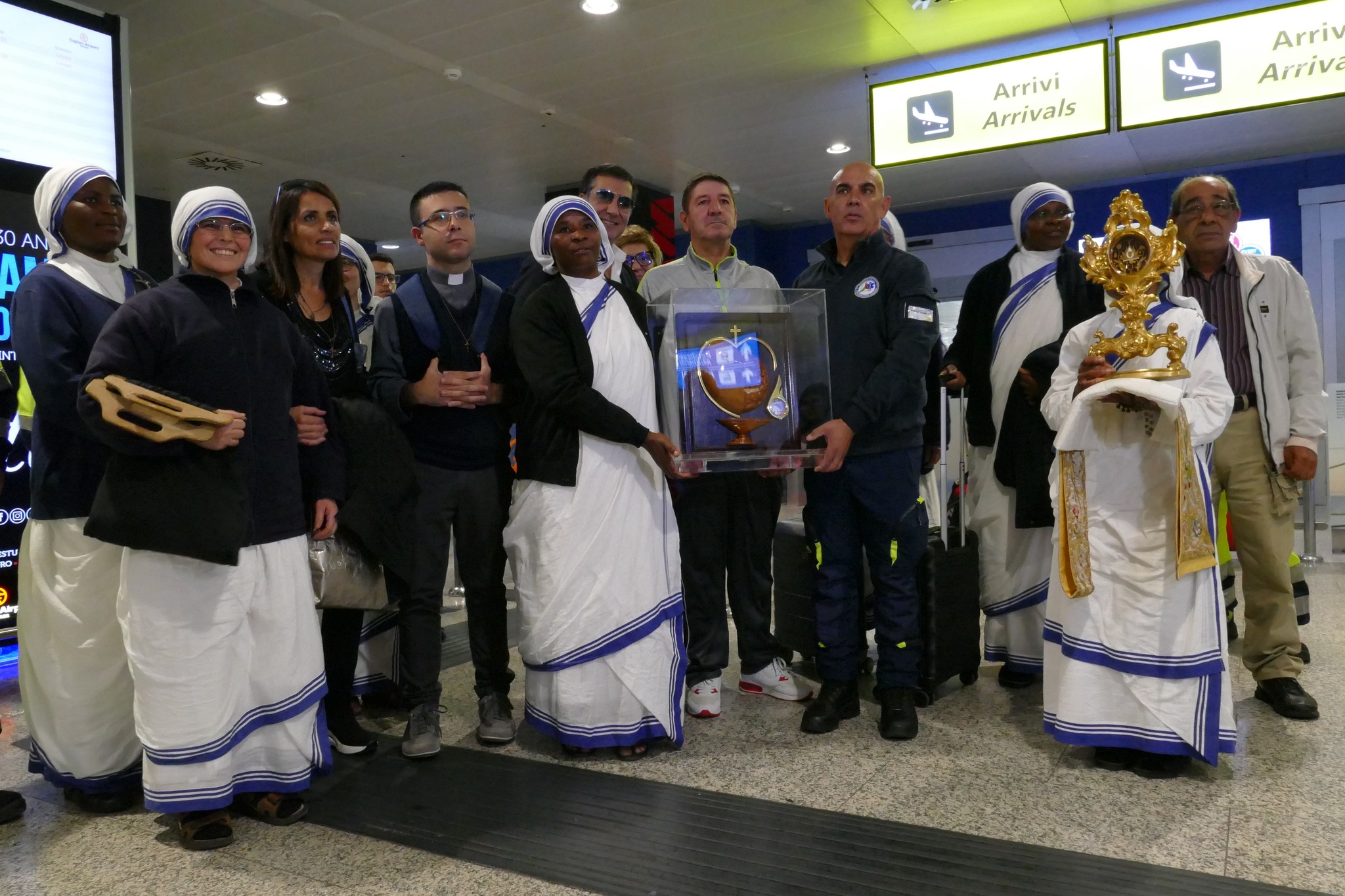 Le reliquie di Madre Teresa di Calcutta a Quartucciu fino a mercoledì