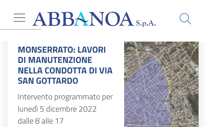 Monserrato senz’acqua per lavori di Abbanoa, la protesta dei cittadini contro il Comune