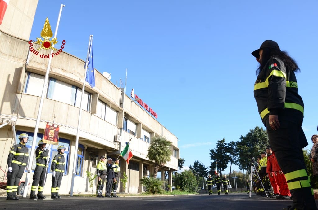 Cagliari: celebrata la ricorrenza di Santa Barbara, patrona dei Vigili del Fuoco