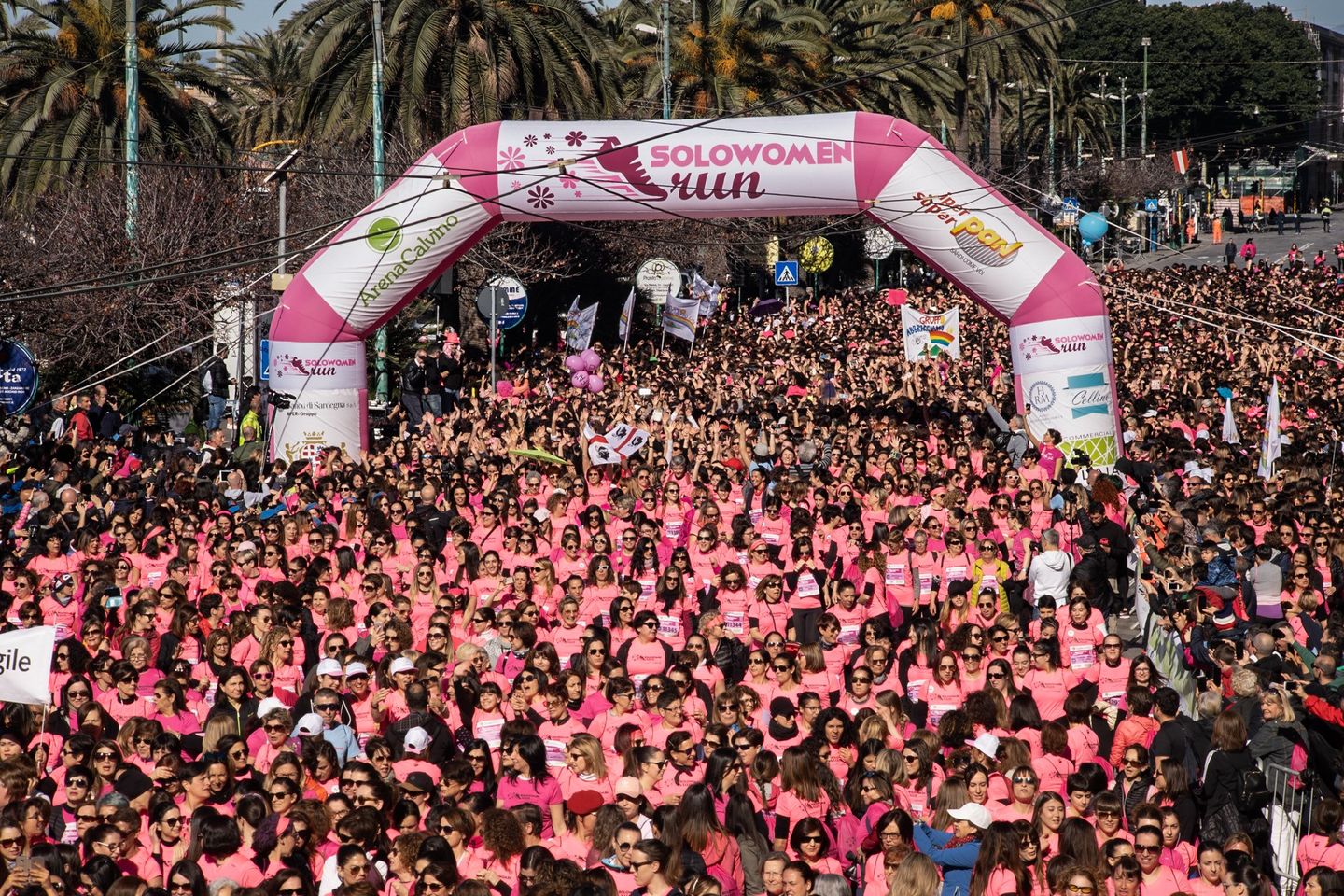 Cagliari, torna la corsa delle donne: il 5 marzo prossimo parte la SoloWomenRun