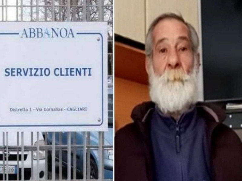 Cagliari, 28mila euro di bolletta Abbanoa a un pensionato: “Deve pagare tutto”
