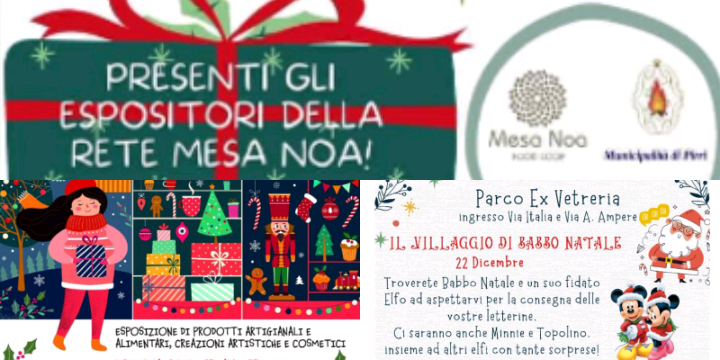Eventi di Natale a Pirri, si parte dal parco dell’Ex Vetreria