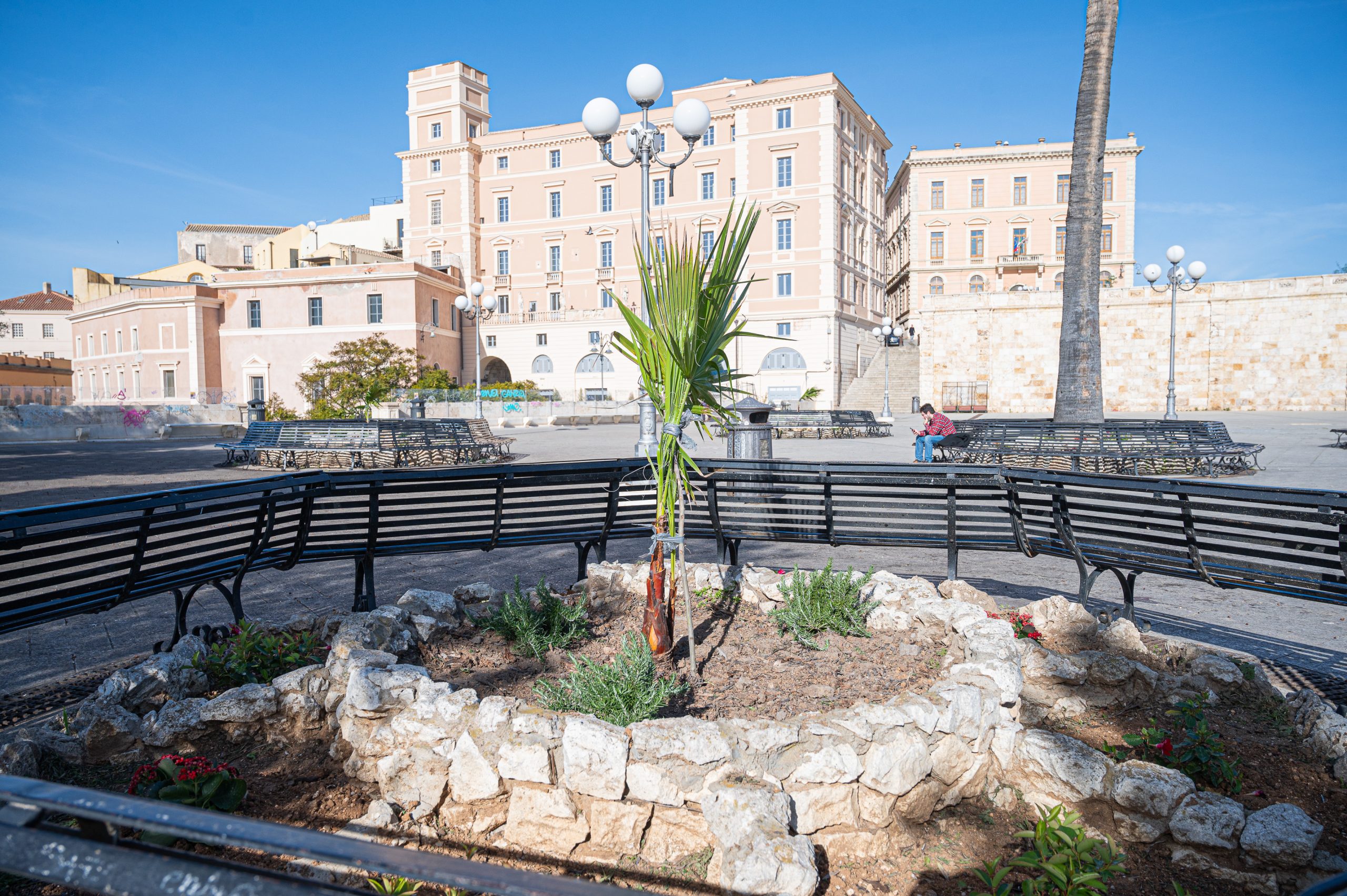 Cagliari, interventi sul verde cittadino al Bastione e al quartiere del Sole