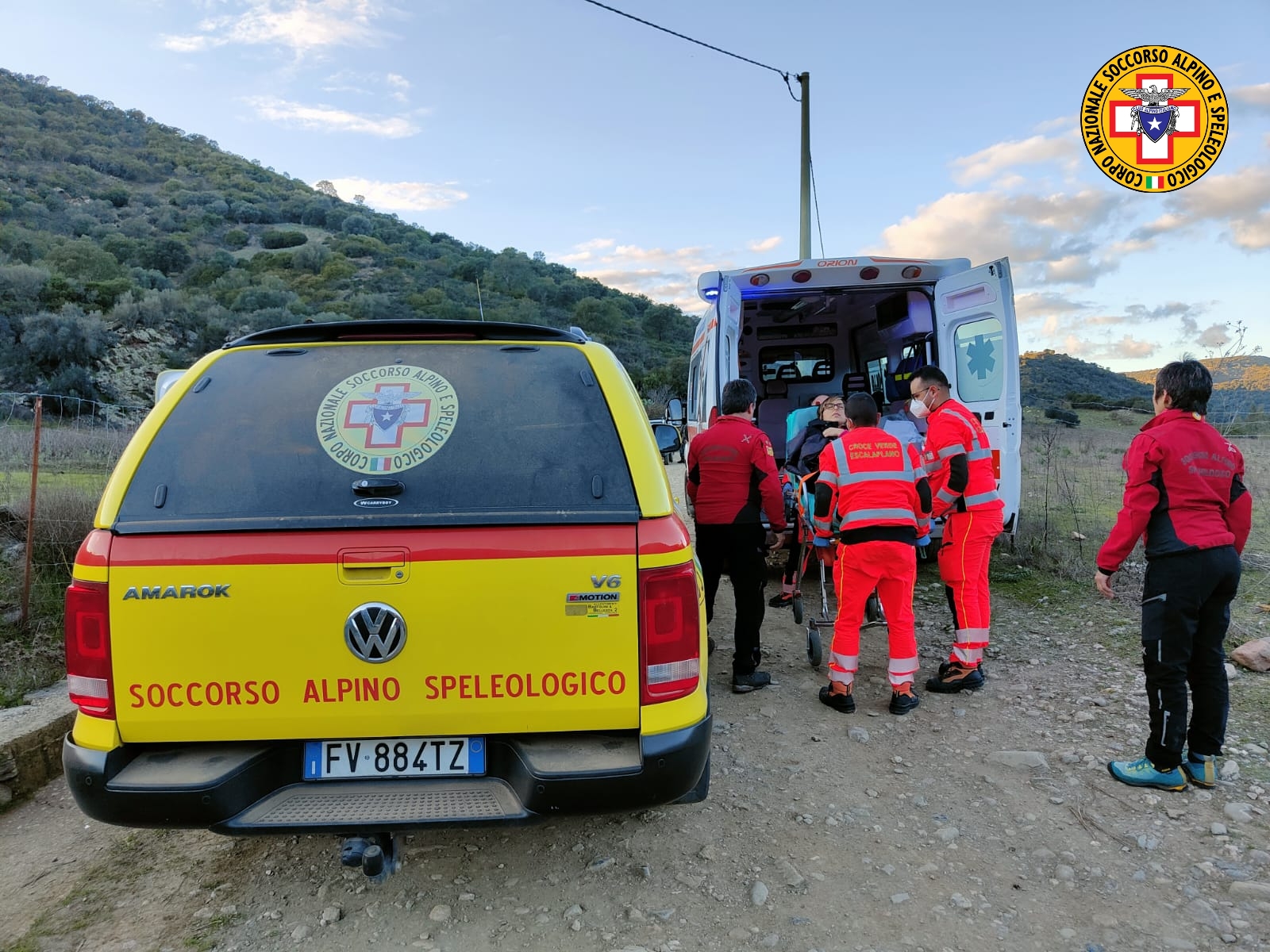 Escursionista cade e si infortuna a Escalaplano: 41enne salvata dal Soccorso alpino