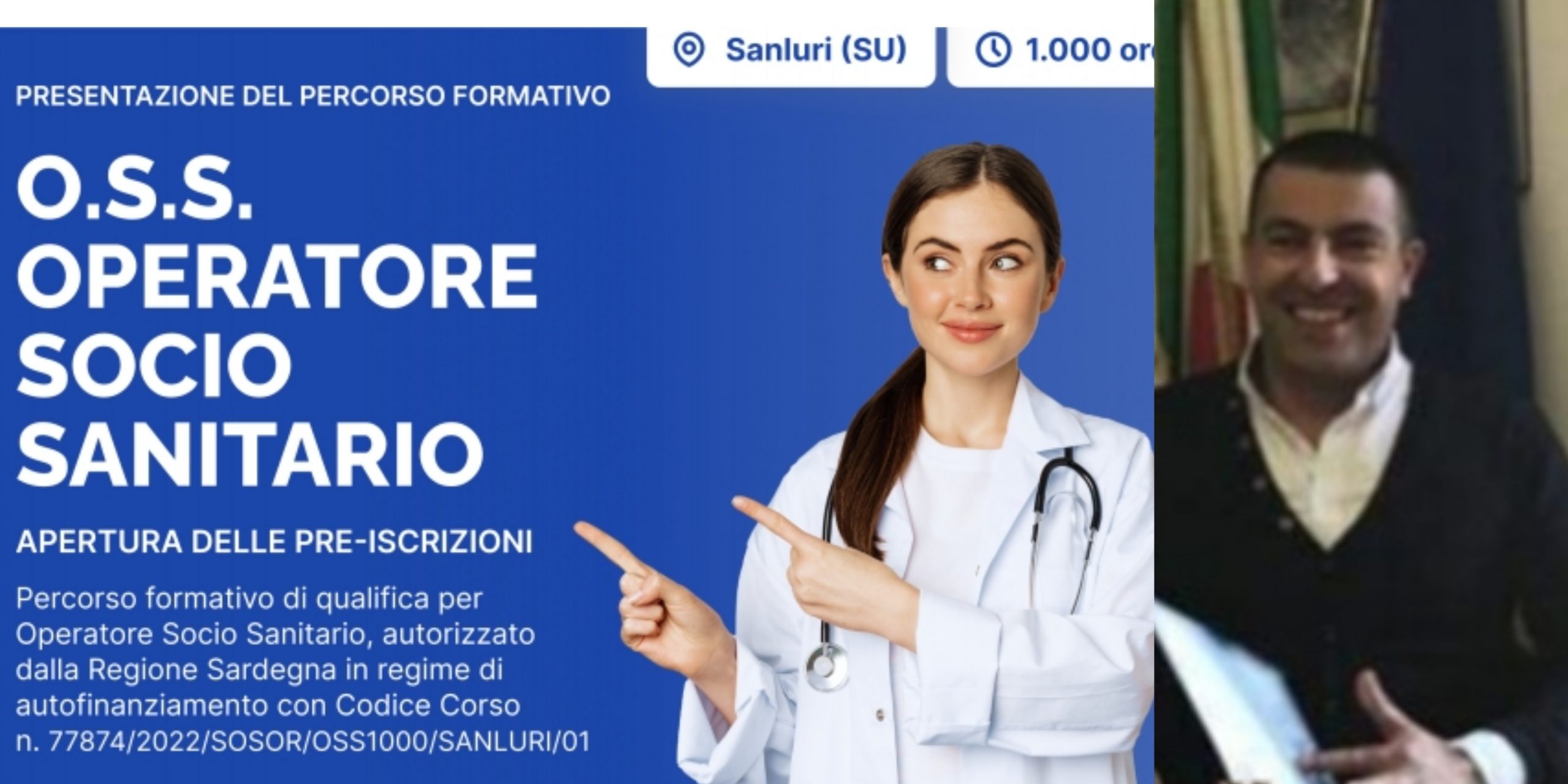 Sanluri, il corso per diventare OSS verrà pagato al 50% dal Comune: la scommessa per la buona sanità