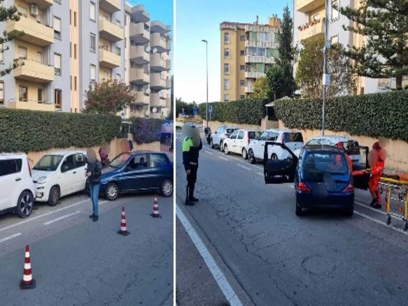 Monserrato, sbanda e colpisce le auto in sosta: 47enne ferita finisce all’ospedale