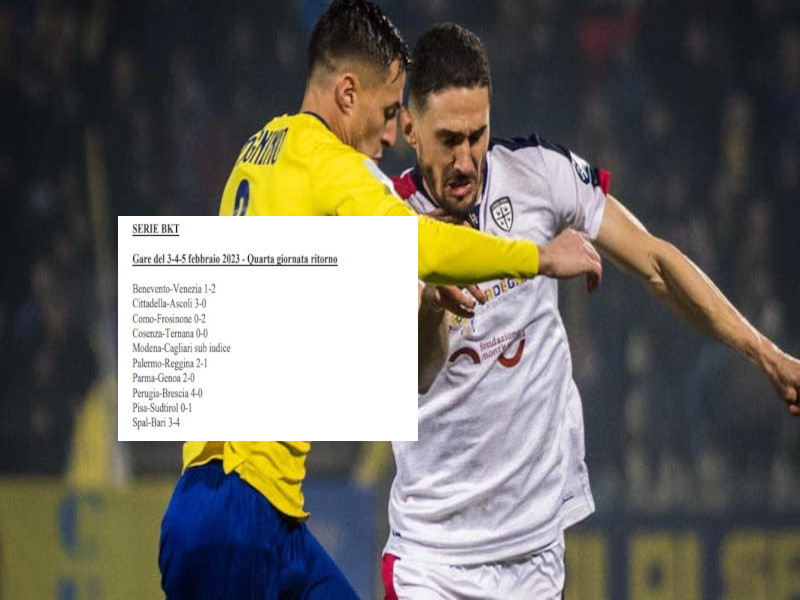 Modena-Cagliari, risultato sospeso: la partita è ancora sub iudice