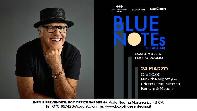 Nick the Nightfly apre “BLUE NOTES IN CAGLIARI”