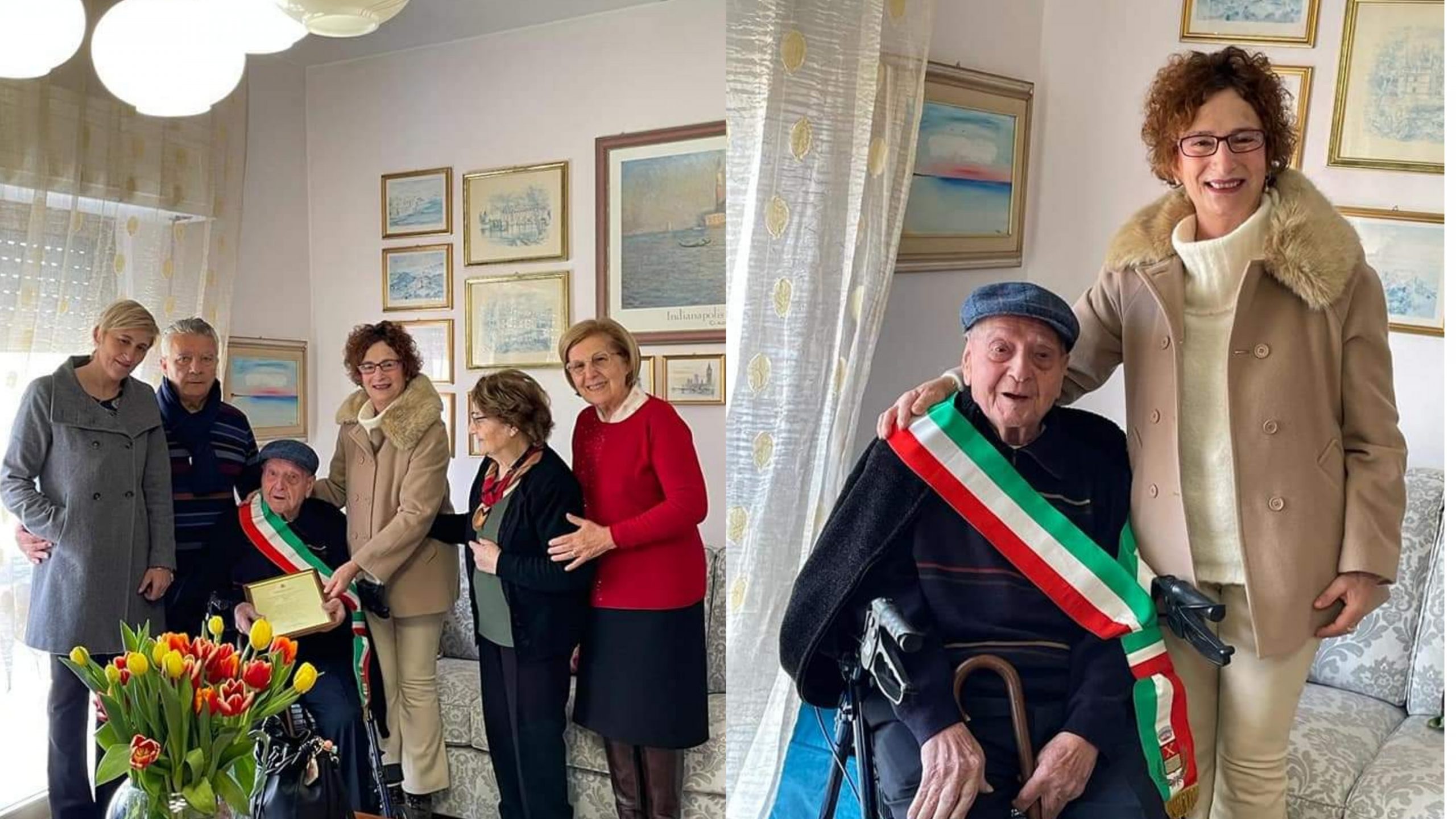 Decimomannu in festa, c’è un nuovo centenario: Franco Cadoni