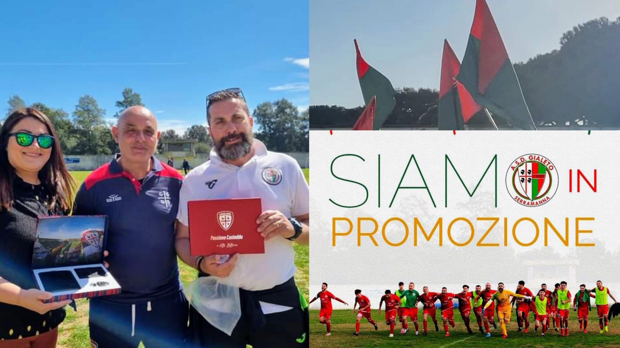 La Gialeto torna in Promozione dopo 15 anni, esplode la festa a Serramanna