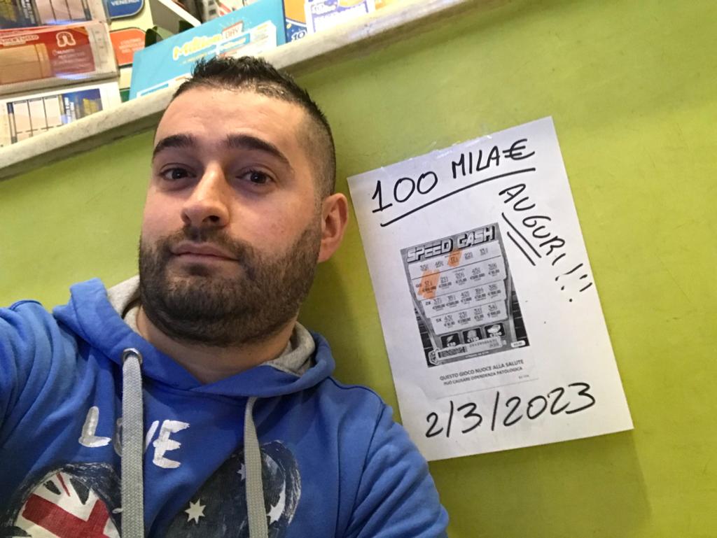 Quartu, colpo grosso in tabaccheria: 60enne gratta e vince centomila euro