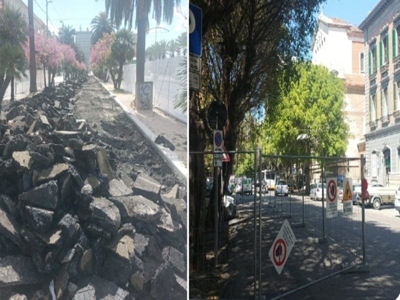 Cagliari, caos traffico: via Roma blindata e da lunedì stop alle auto in viale Trieste