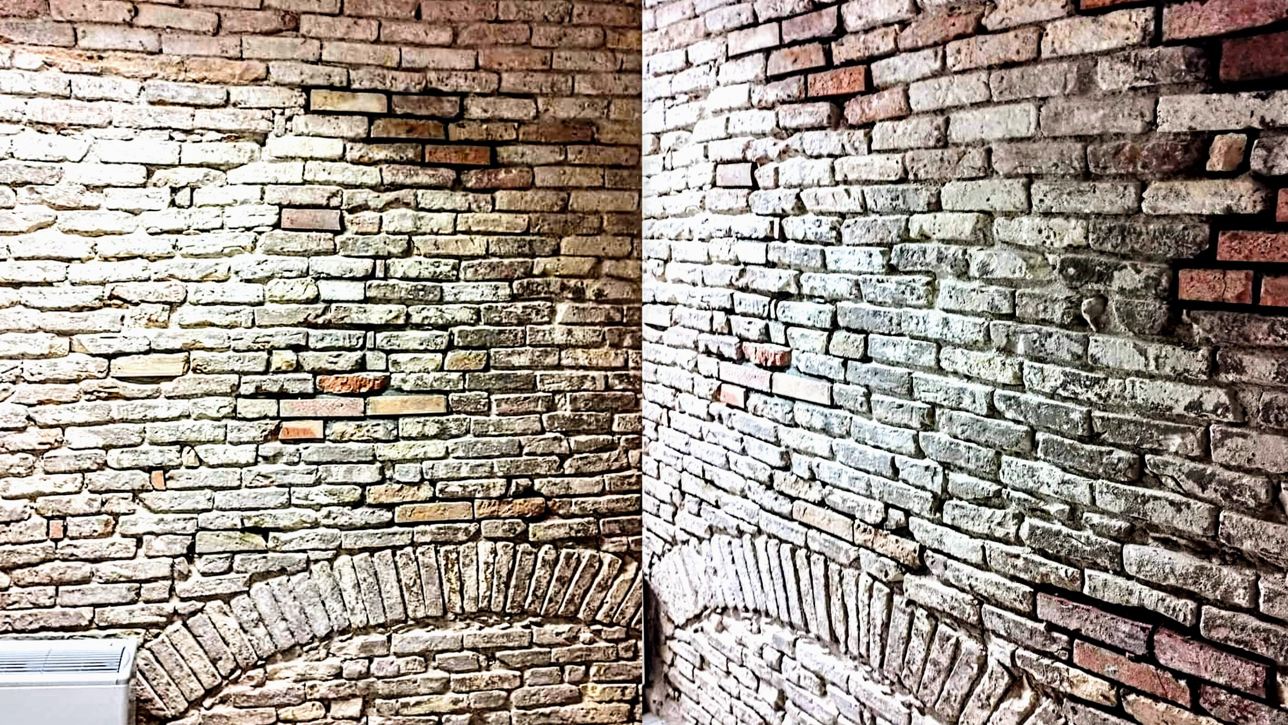 Sanluri, sorpresa al Municipio: riaffiora un antico muro durante i lavori di restauro