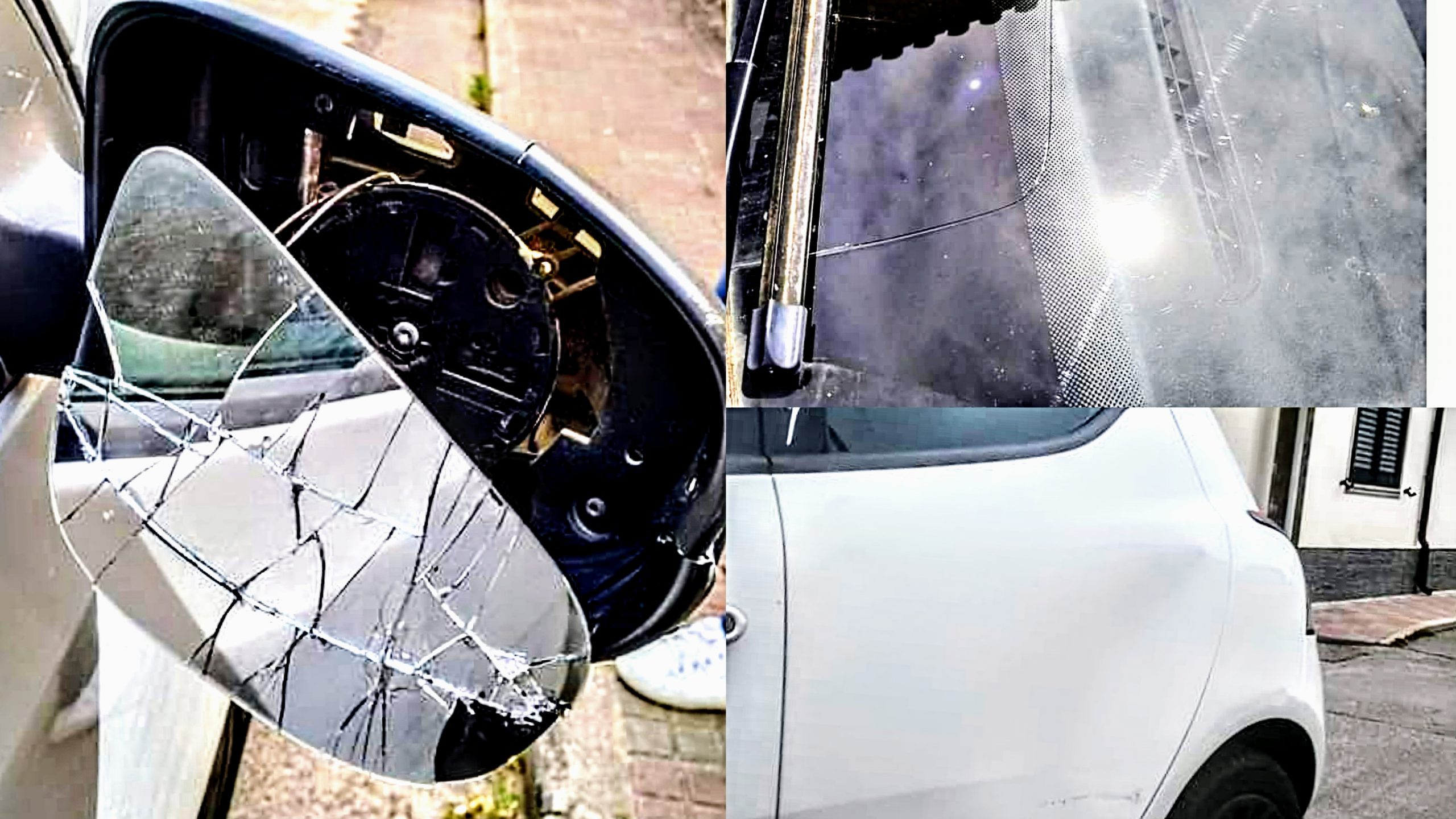 Vandali e incivili in azione a Serramanna: auto in sosta nel mirino