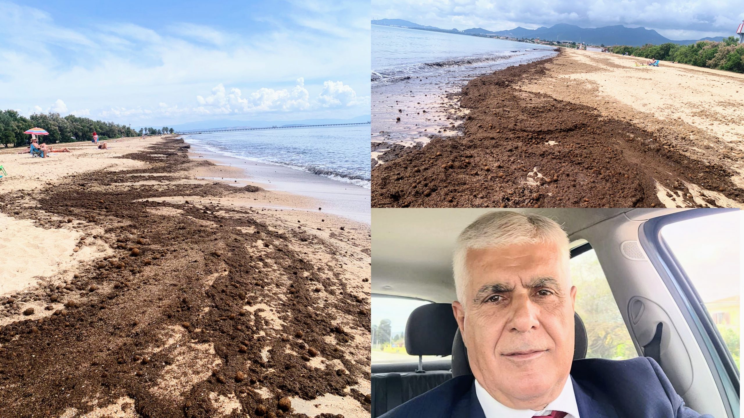 Arenile sporco a Capoterra, l’ex sindaco Dessì: “Promesse a vuoto”