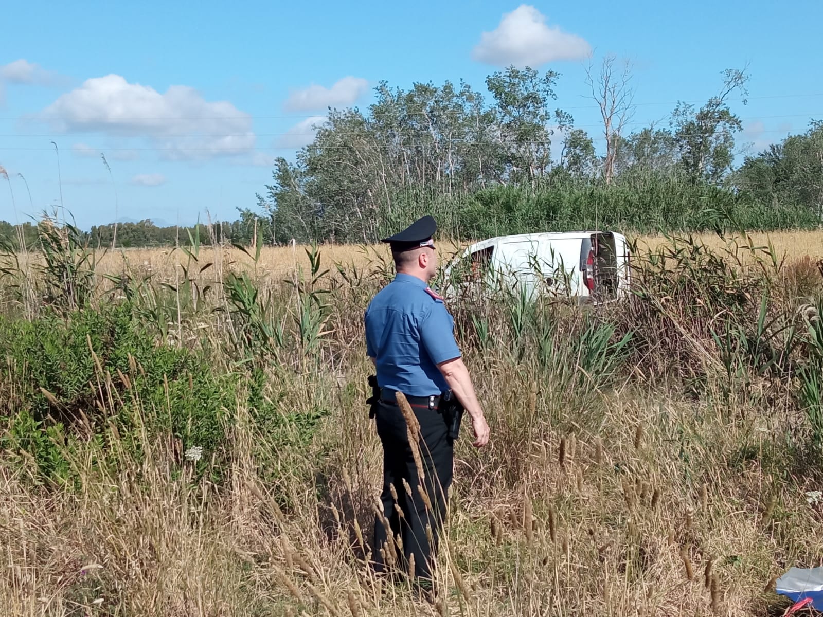 Furgone esce di strada e si ribalta, tragedia a Uta: addio a Elio Scalas di Assemini