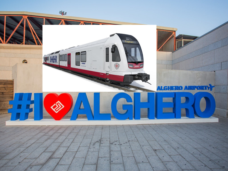 Alghero, sì ai nuovi treni ad idrogeno per i collegamenti con l’aeroporto