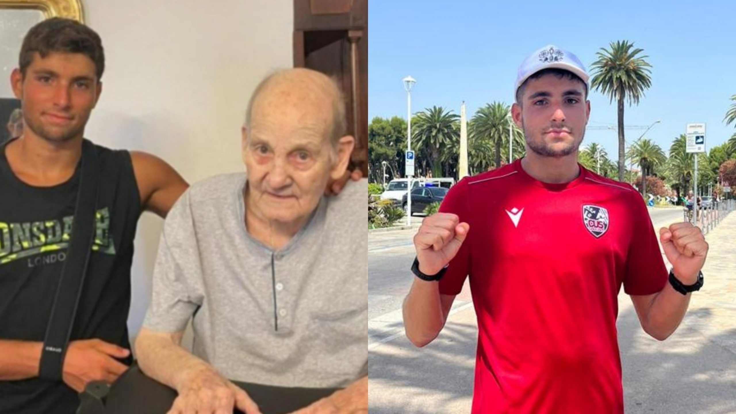 Una maratona per raccogliere fondi in ricordo del nonno: l’impresa di Gabriele Catta