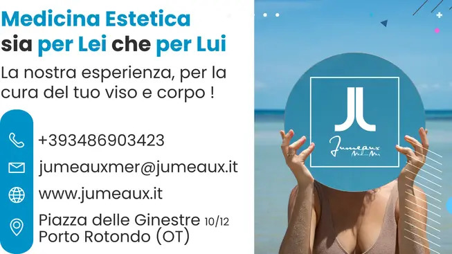 PORTO ROTONDO: ARRIVA LA MEDICINA ESTETICA DI JUMEAUX MED in MER