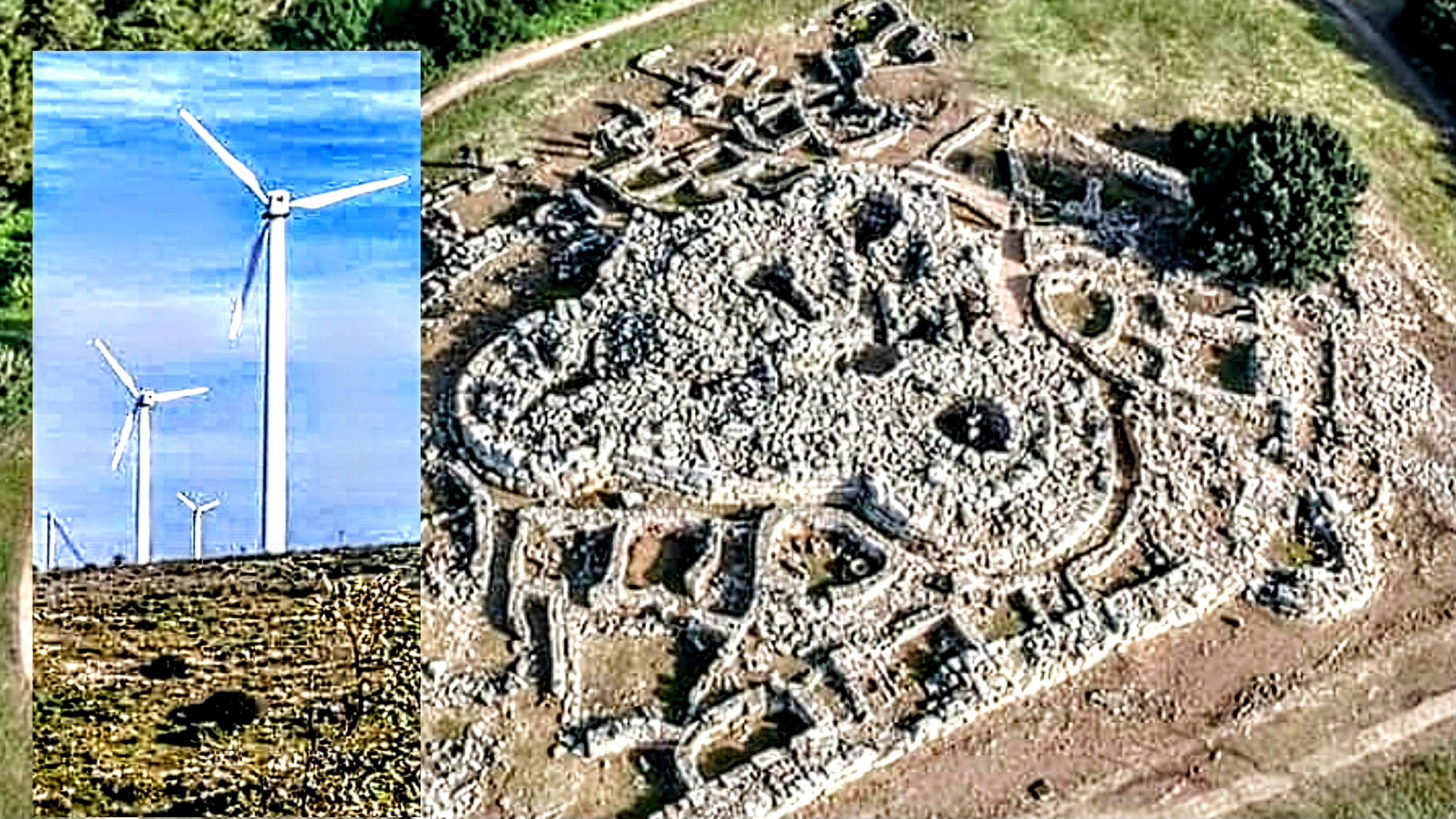 Villanovaforru, pala eolica a 750 metri di distanza dal nuraghe candidato all’Unesco