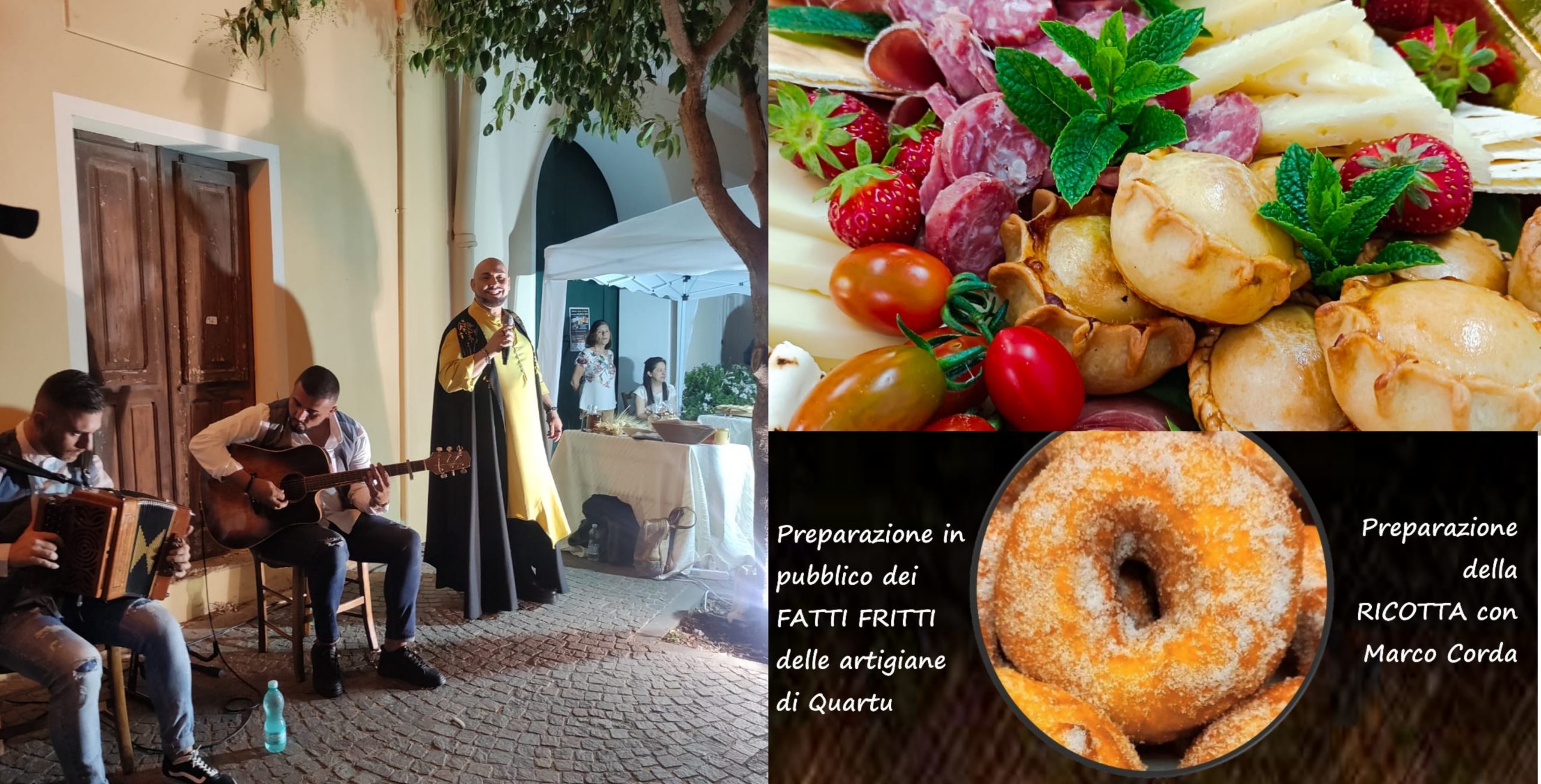 Pula, fatti fritti e focacce preparati in piazza