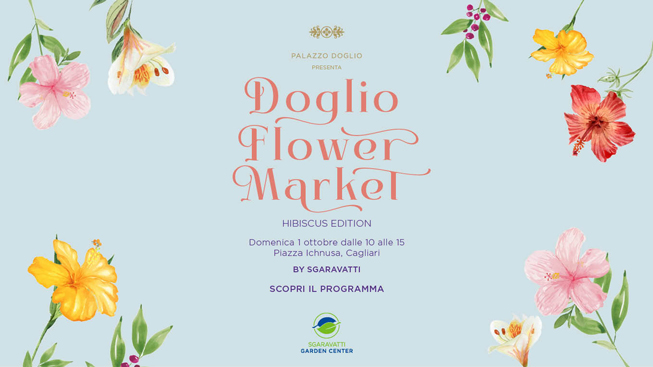 Tutti i colori del Doglio Flower Market, domenica 1 ottobre la grande festa dei fiori