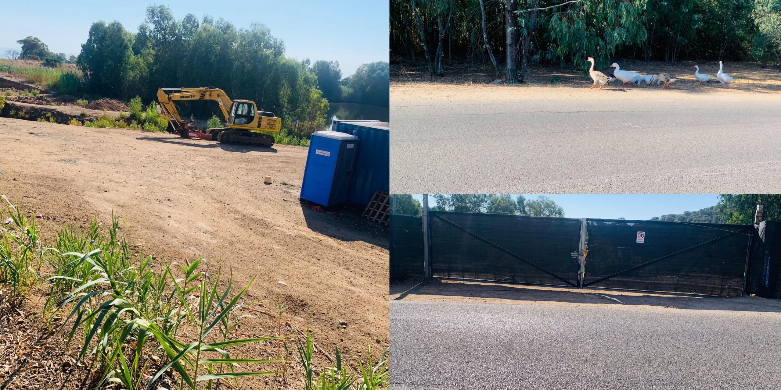 A Poggio dei Pini i lavori per la messa in sicurezza del lago sono fermi