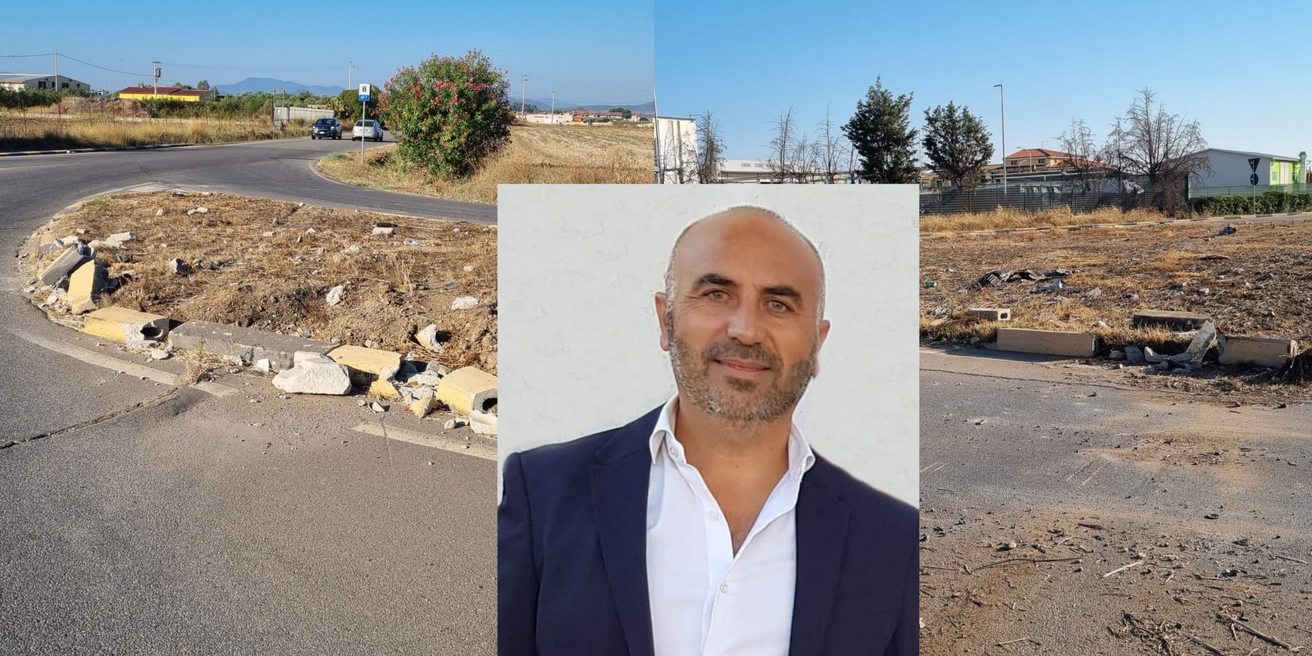 Rotatoria dimenticata a Villasor, si moltiplicano gli incidenti stradali