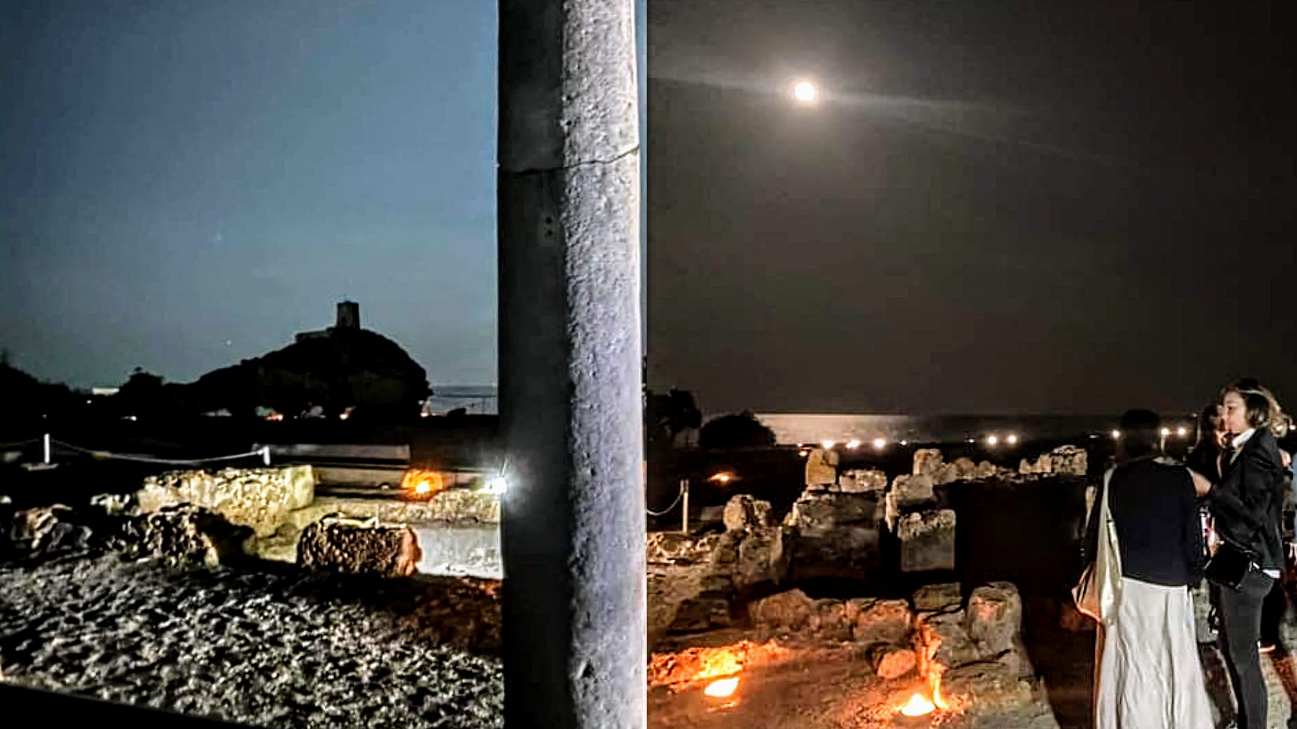 Pula, un magico tour sotto la luna alla scoperta delle antiche rovine di Nora
