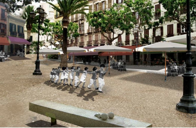 Cagliari, nuova ondata di tavolini in arrivo tra piazza Yenne e largo Carlo Felice