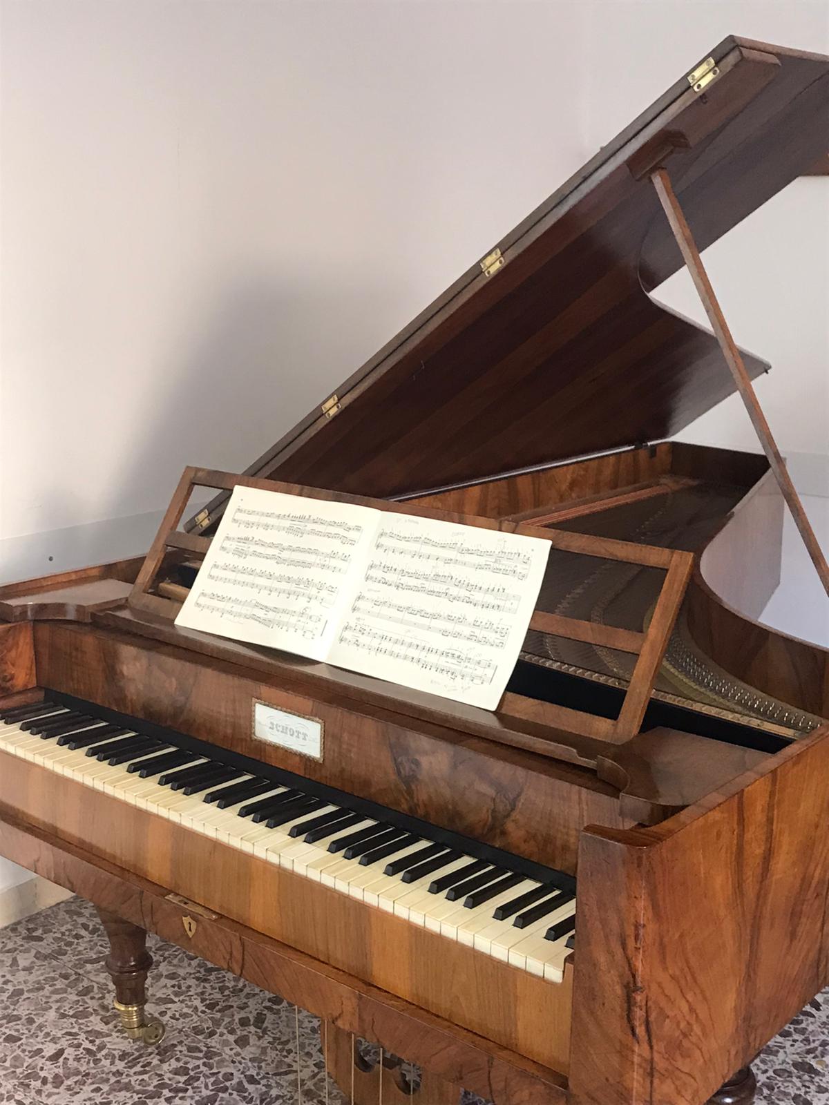 Le note dello storico fortepiano “Schott” rivivono al Conservatorio di Cagliari