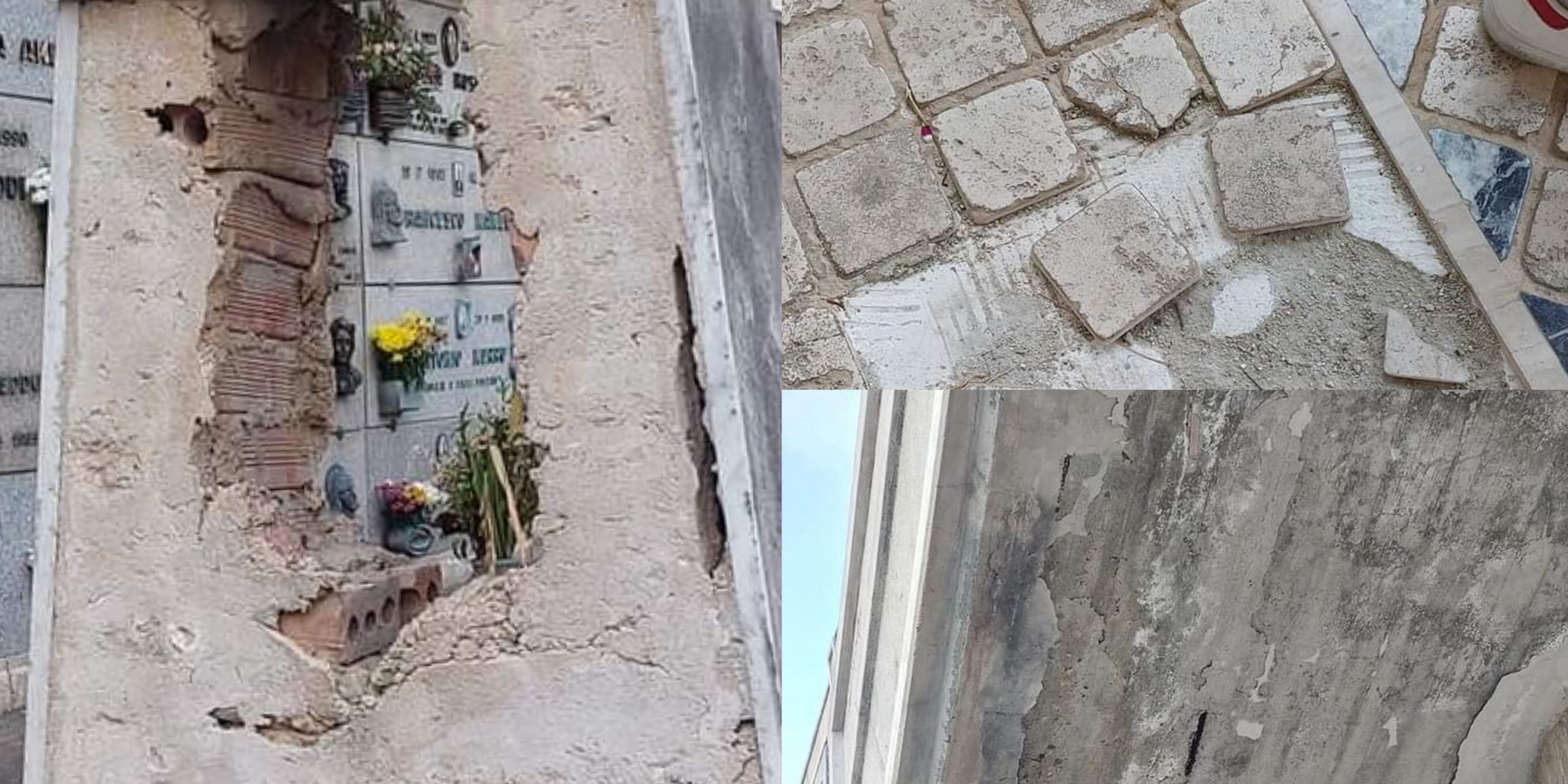 Pirri, sopralluogo dei rappresentanti della Municipalità per evidenziare le criticità del cimitero