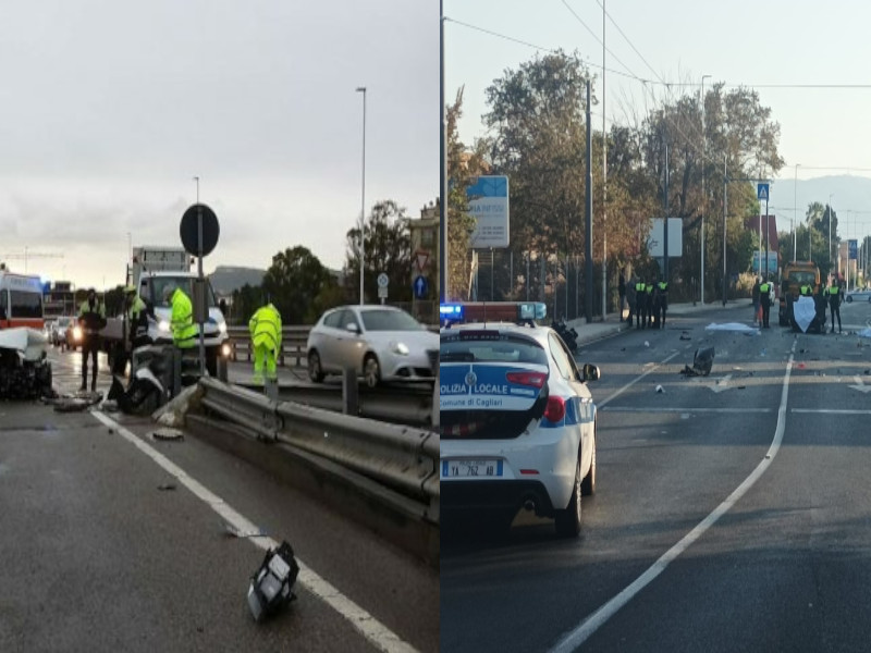 Cagliari, meno incidenti ma l’Asse Mediano e viale Marconi restano strade-trappola
