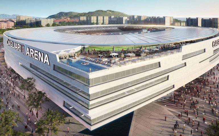 Cinquanta milioni per il nuovo stadio, il Cagliari festeggia: “Opera strategica per tutta la Sardegna”