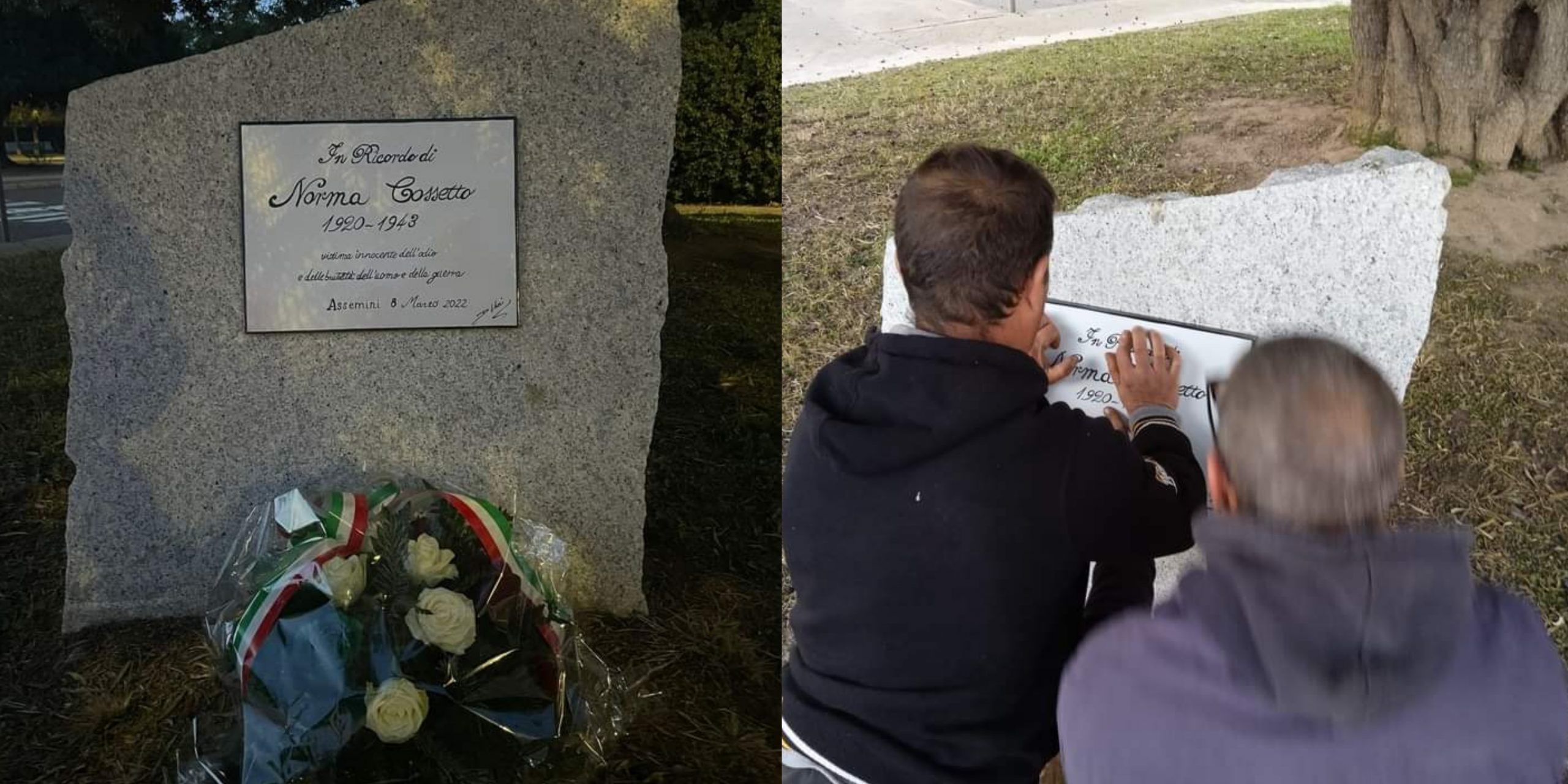 Assemini, una stele in ricordo di Norma Cossetto: martire delle foibe e vittima innocente dell’odio