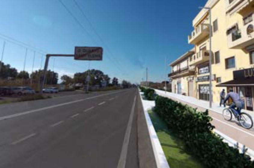 Quartu, nasce il nuovo viale Marconi con rotonda e piste ciclabili: sette mesi di lavori