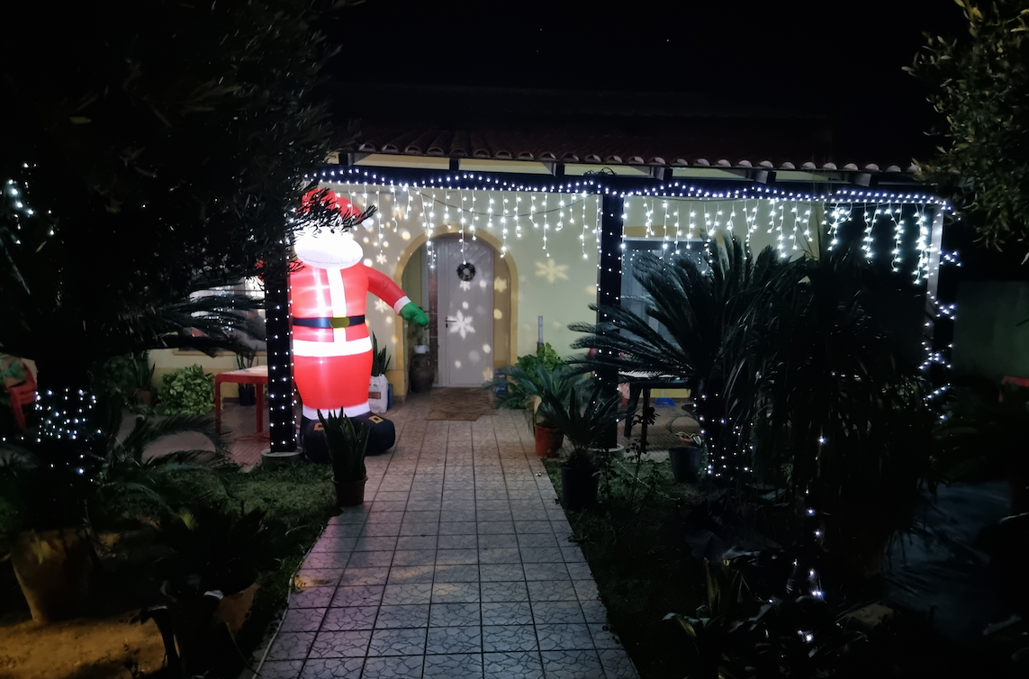 Concorso “Le migliori luminarie in Sardegna 2023”: casa Cardia a Capoterra