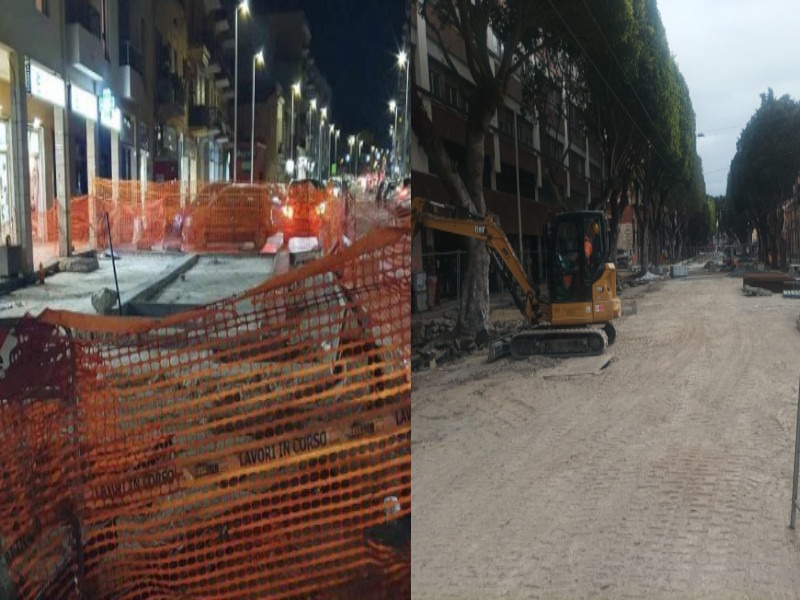 Cagliari, crisi e caos tra cantieri infiniti e bloccati in periferia: sfilza di negozi in vendita