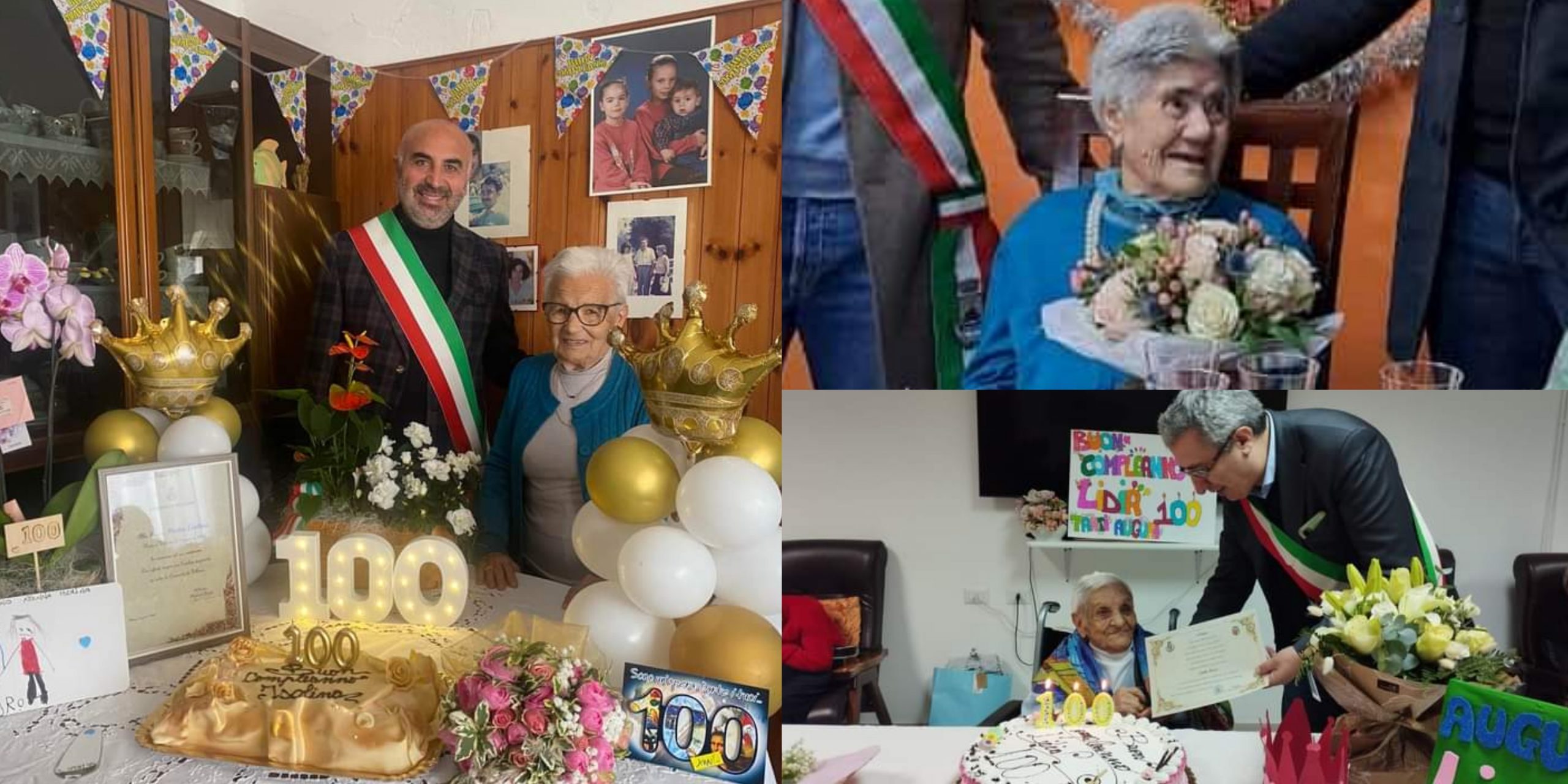 Da Villasor a Oristano è festa per i nuovi centenari sardi