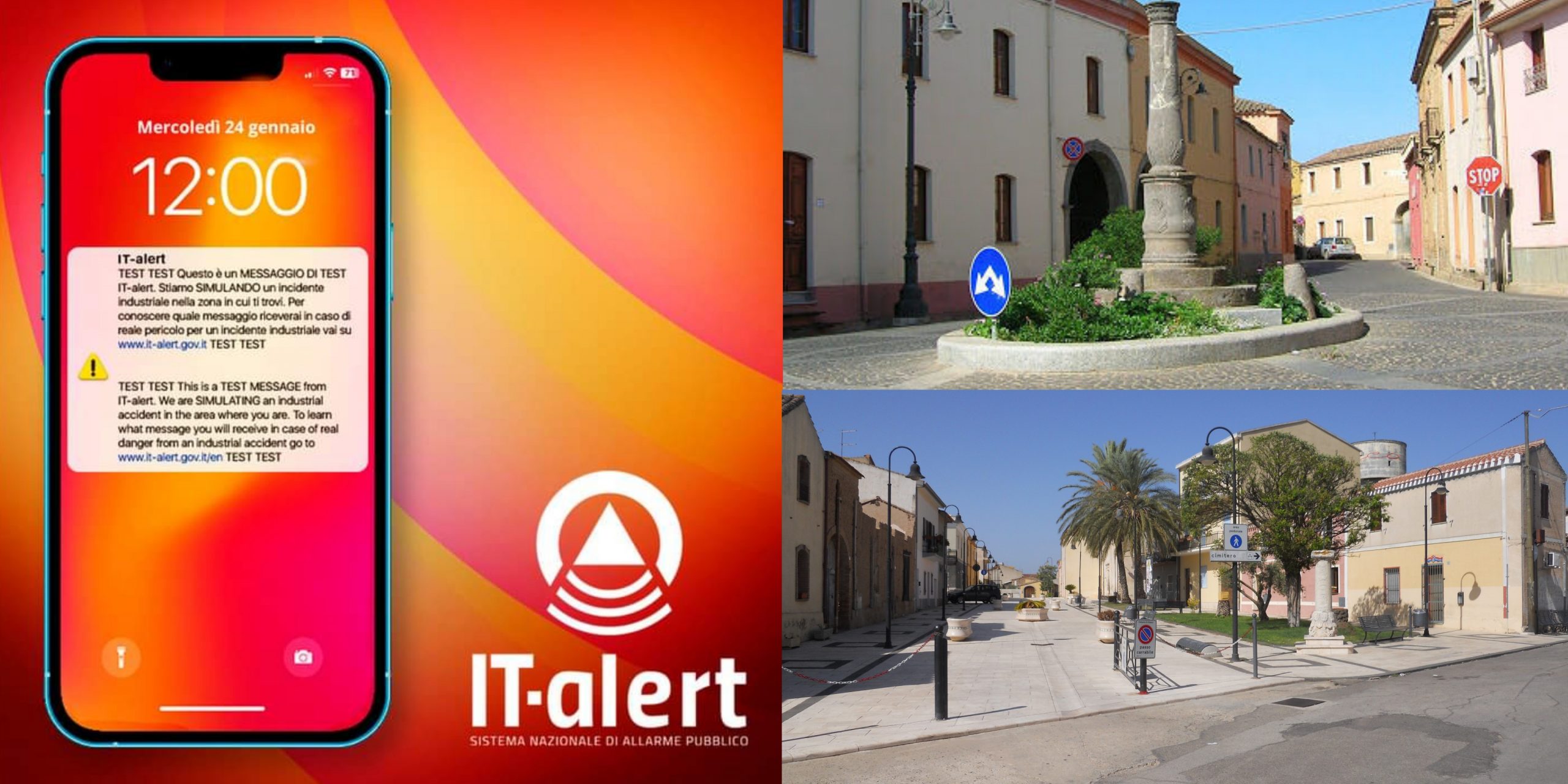 Test Alert a Serramanna e Villasor: “Incidente industriale ad alto rischio in corso”