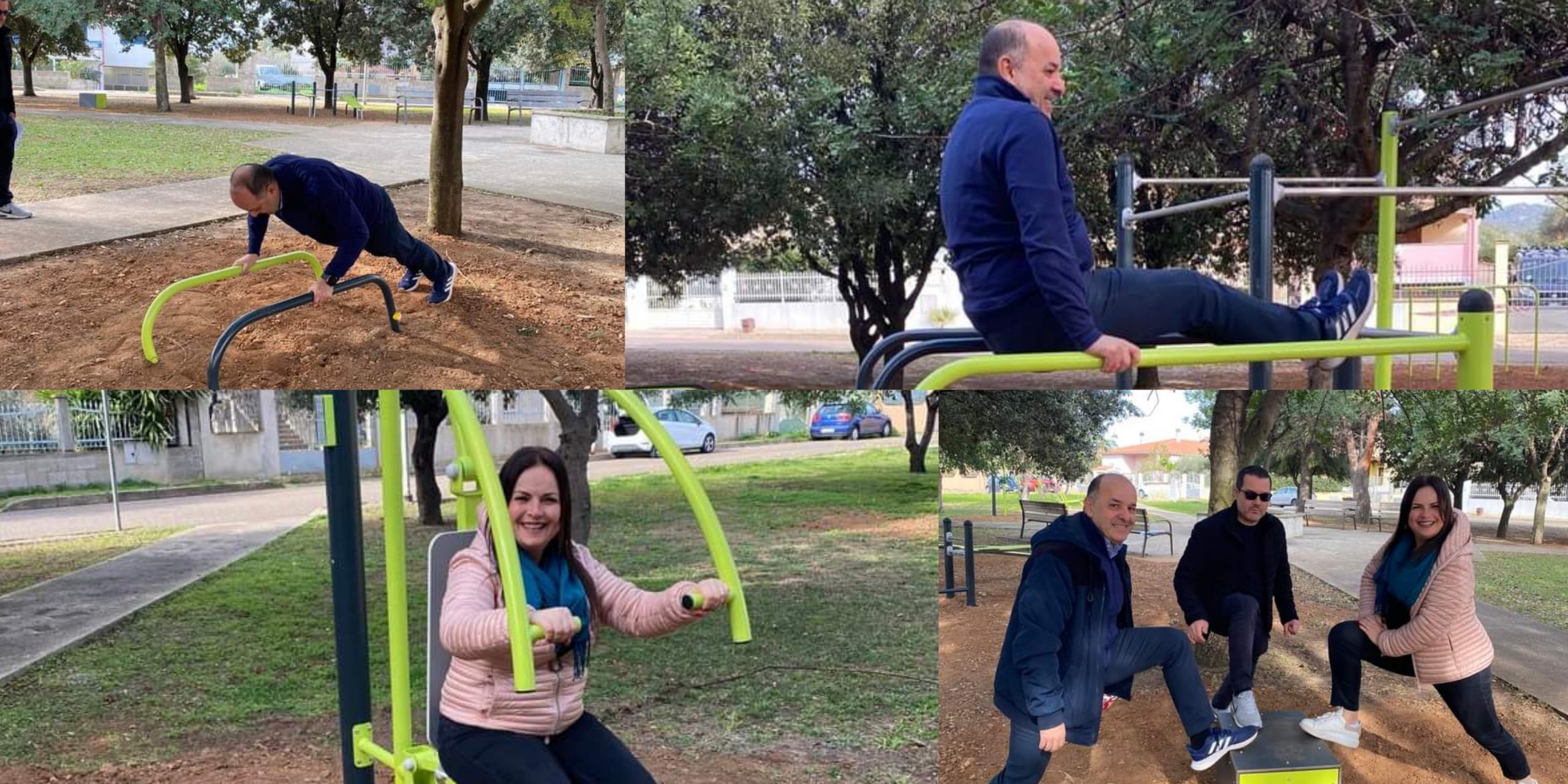 Villa San Pietro, una palestra a cielo aperto in piazza Toscanini