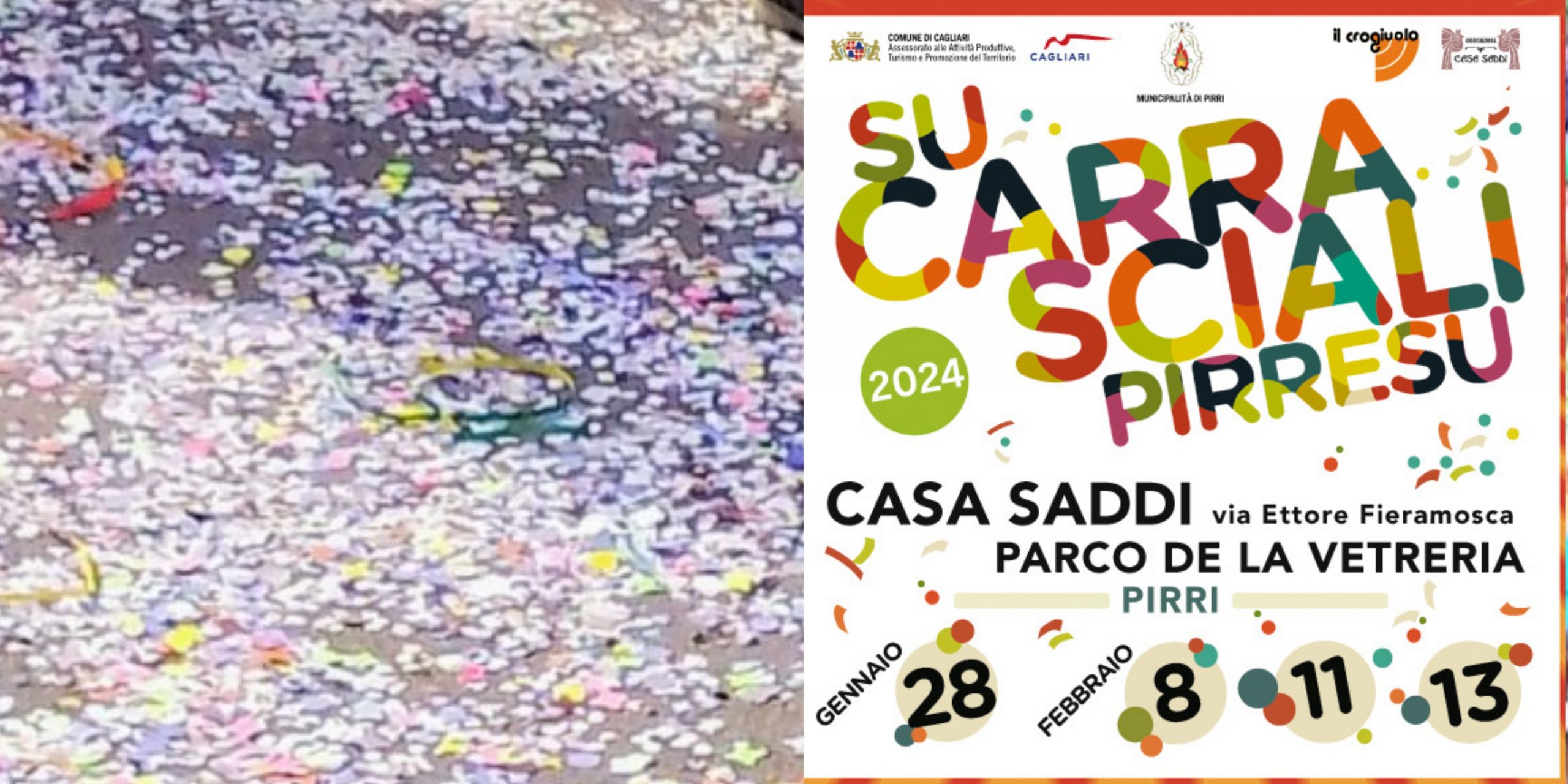 Torna su “Carrasciali Pirresu”, tra coriandoli e frittelle un ricco calendario di eventi